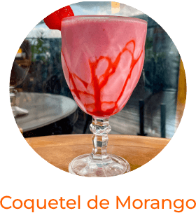 coquetel de morango